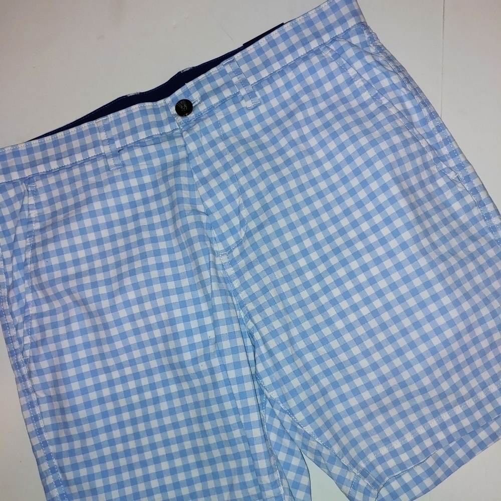 NWT Crown & Ivy Check Shorts 32